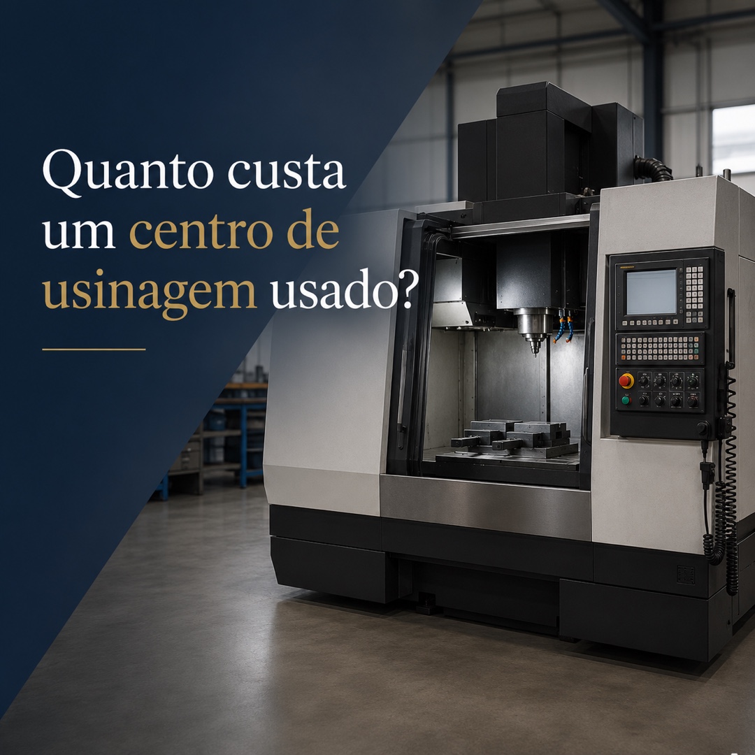 Quanto custa um centro de usinagem usado?
